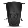 Wozinsky 2 az 1-ben vízálló kerékpártáska csomagtartóra rögzíthető 25l fekete (WBB24BK) - 7