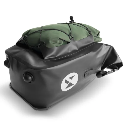 Wozinsky 2 az 1-ben vízálló kerékpártáska csomagtartóra rögzíthető 25l fekete (WBB24BK) - 2