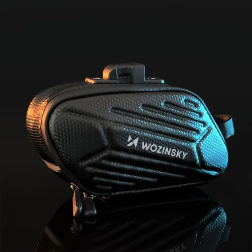 Wozinsky kerékpáros nyeregtáska 1,5L fekete (WBB27BK) - 7