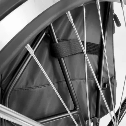 Wozinsky 2 az 1-ben kerékpártáska csomagtartóra és hátizsák 40L fekete (WBB33BK) - 16