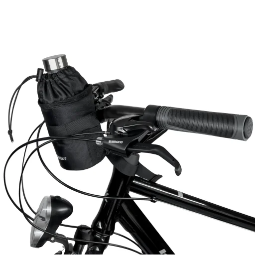 Wozinsky kerékpáros termál vizes palack / palacktáska fekete (WBB35BK) - 6