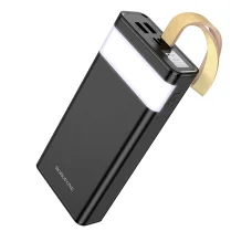Borofone 20000mAh Coolmy BJ18 Powerbank 2XUSB fekete