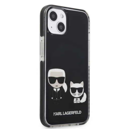 iPhone 13 mini Karl Lagerfeld TPE tok fekete (KLHCP13STPEKCK) - 3