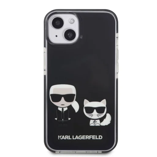 iPhone 13 mini Karl Lagerfeld TPE tok fekete (KLHCP13STPEKCK) - 5
