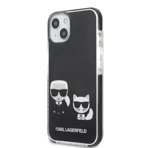 iPhone 13 mini Karl Lagerfeld TPE tok fekete (KLHCP13STPEKCK) - 1