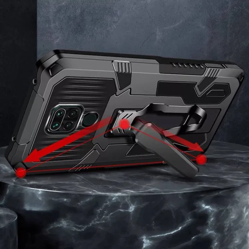 Samsung S22+ Plus Nexeri Tank Armored tok fekete - 3