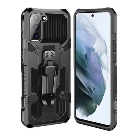 Samsung S22+ Plus Nexeri Tank Armored tok fekete - 1