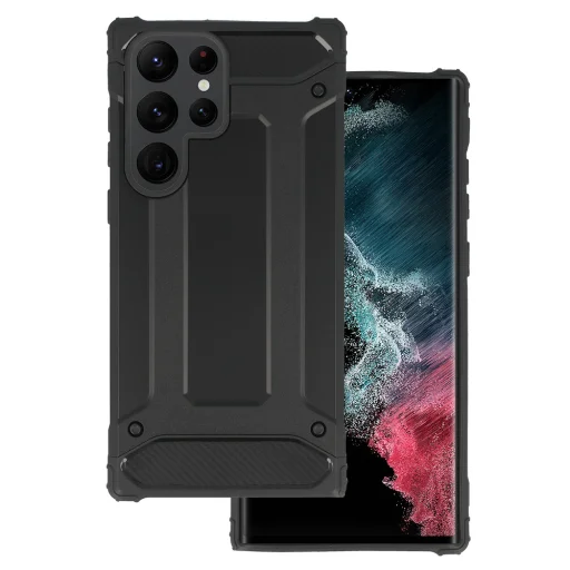 Samsung Galaxy S22 Ultra Armor Carbon tok fekete - 1