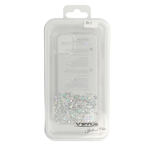 Xiaomi Redmi 9A Brilliant Clear csillogó tok átlátszó - 2