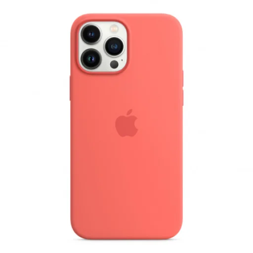 Apple iPhone 13 Pro Max mm2n3zm/a gyári Szilikon tok MagSafe pomelópink (Seasonal Fall 2021) - 2