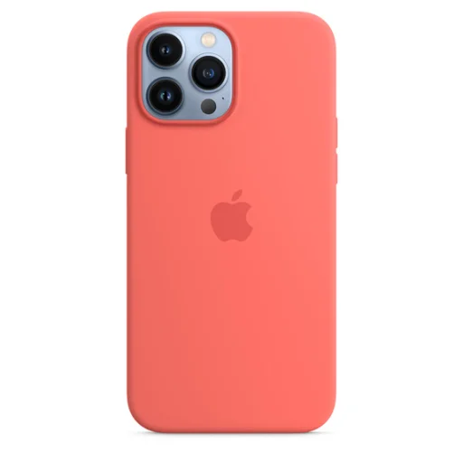 Apple iPhone 13 Pro Max mm2n3zm/a gyári Szilikon tok MagSafe pomelópink (Seasonal Fall 2021) - 4