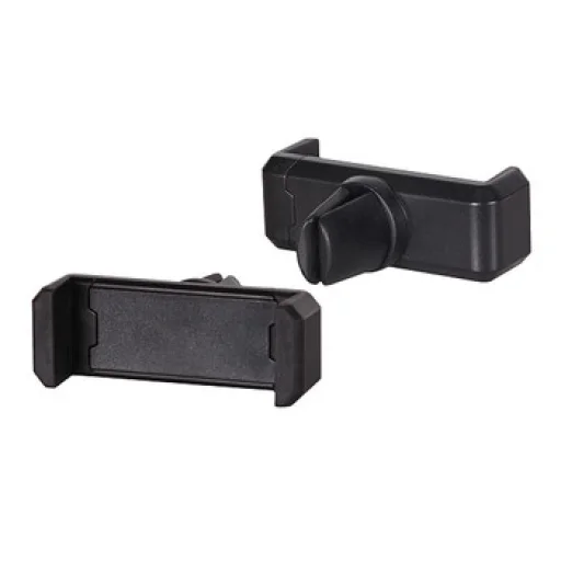 Univerzális szellőzőre erősíthető telefontartó fekete színben - 1