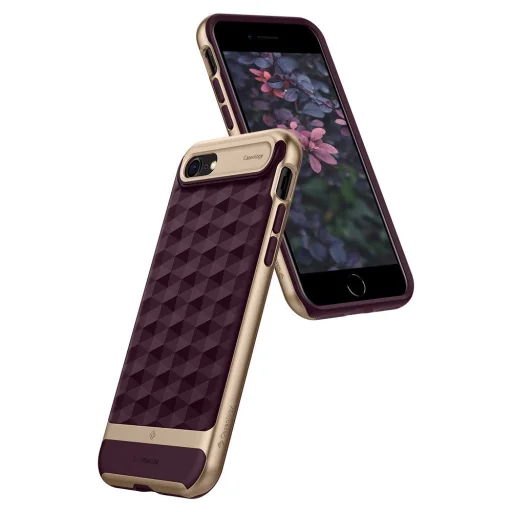iPhone 7/8/SE 2020/SE 2022 Caseology Parallax tok burgundy - 4