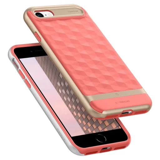 iPhone 7/8/SE 2020/SE 2022 Caseology Parallax tok Coral Pink - 10