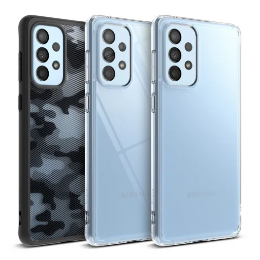 Samsung Galaxy A53 5G Ringke Fusion PC és TPU tok matt átlátszó - 9