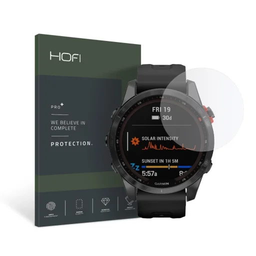 Garmin Fenix 7X Hofi Glass Pro+ Hybrid temperált üvegfólia - 1