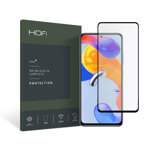 Xiaomi Redmi Note 11 Pro/Note 11 Pro 5G Hofi Glass Pro+ Hybrid temperált üvegfólia fekete - 1