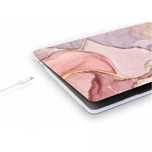 Macbook Air 13 2018-2020 Tech-protect Smartshell Tok márvány mintás - 4