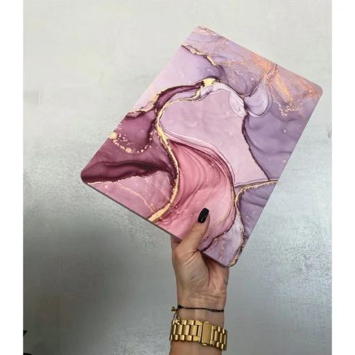 Macbook Air 13 2018-2020 Tech-protect Smartshell Tok márvány mintás - 5