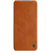 Samsung Galaxy A13 5G Nillkin Qin bőr fliptok barna - 4
