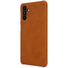 Xiaomi Redmi Note 11 Pro KÍNAI VERZIÓRA Nillkin Qin bőr fliptok barna