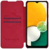 Samsung Galaxy A13 5G Nillkin Qin bőr fliptok piros - 4