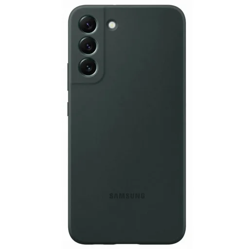 Samsung S22+ Plus Gyári Szilikon gyári tok sötétzöld (EF-PS906TGEGWW) - 1