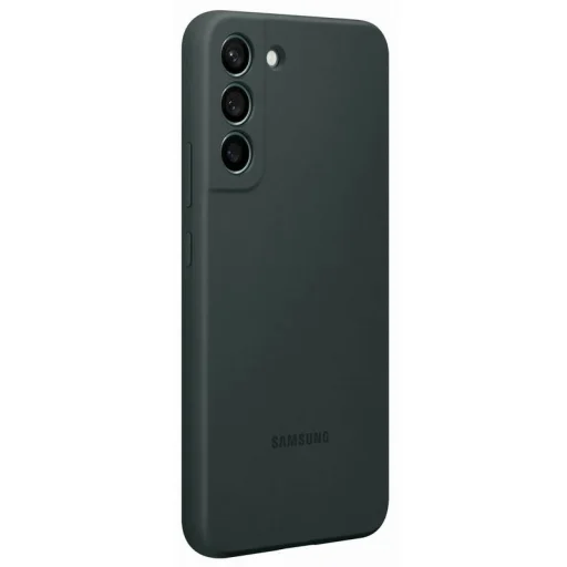 Samsung S22+ Plus Gyári Szilikon gyári tok sötétzöld (EF-PS906TGEGWW) - 2
