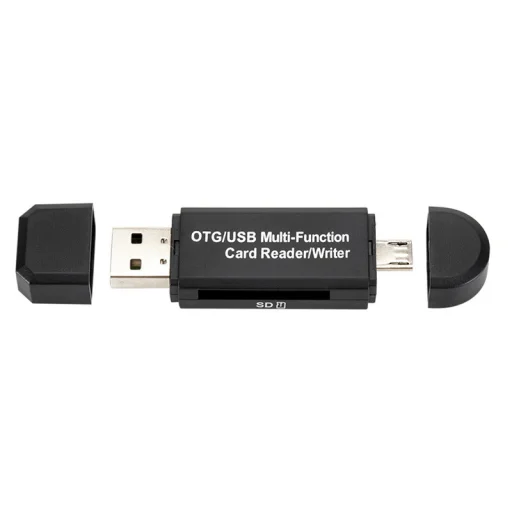 Memóriakártya olvasó CR03 OTG micro SD + SD - micro USB + USB - 3