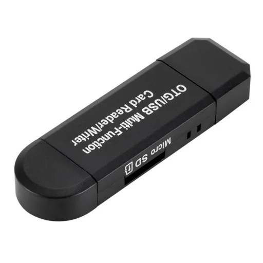 Memóriakártya olvasó CR03 OTG micro SD + SD - micro USB + USB - 4