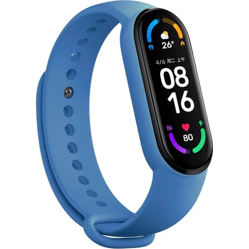 Xiaomi Mi Band 5/6 óraszíj kék - 1