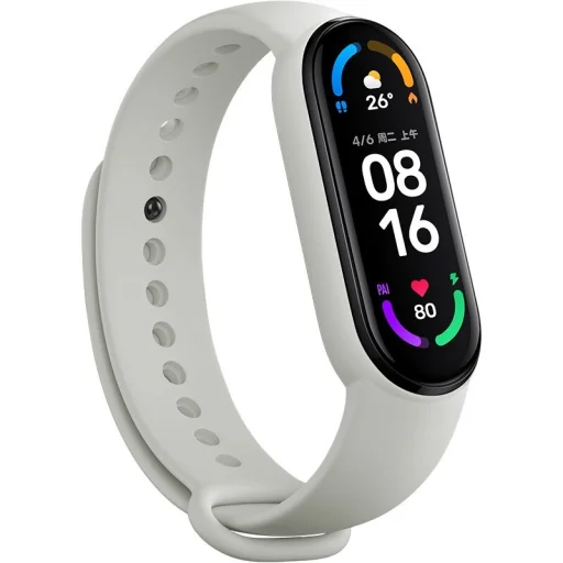 Xiaomi Mi Band 5/6 óraszíj szürke - 1