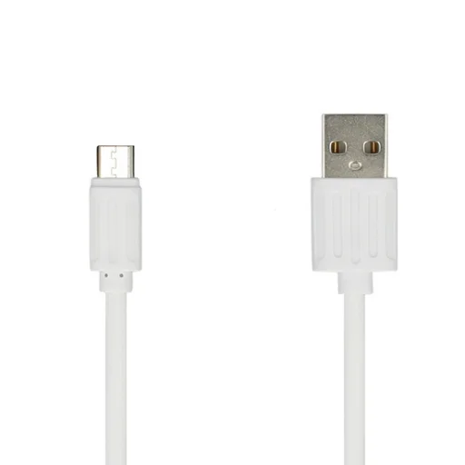 USB - micro USB gyorstöltős töltő kábel fehér - 2