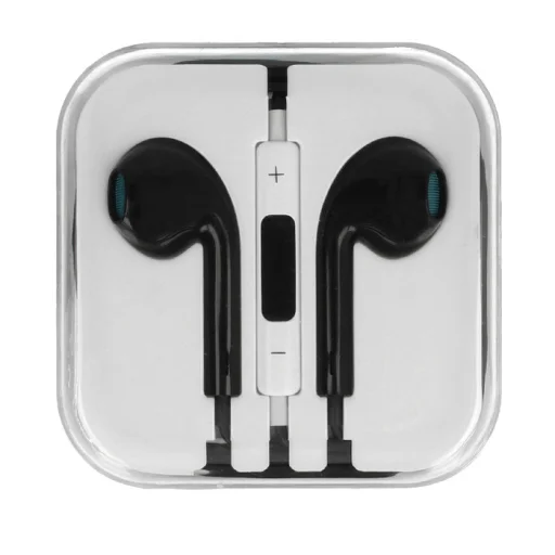 Mega Bass fülhallgató fekete 3.5mm jack - 1