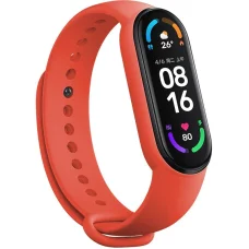 Xiaomi Mi Band 5/6 óraszíj piros