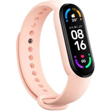 Xiaomi Mi Band 5/6 óraszíj világos rózsaszín