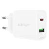Acefast hálózati töltő adapter USB Type-C / USB 20W PPS PD QC3.0 AFC FCP fehér thumbnail