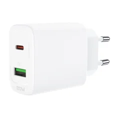 Acefast hálózati töltő adapter USB Type-C / USB 20W PPS PD QC3.0 AFC FCP fehér