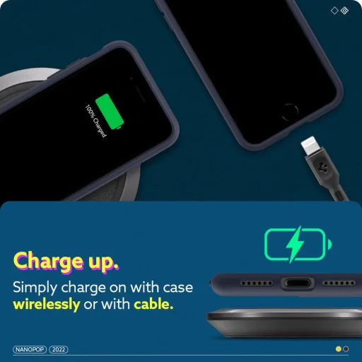 iPhone 7/8/SE 2020/SE 2022 Caseology Nano Pop tok áfonya kék (ACS04345) - 4