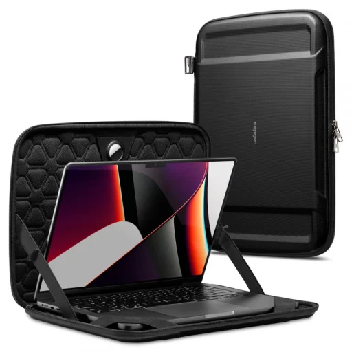 Spigen Rugged Armor Pouch Pro laptop tok 13''-14'' fekete - 1
