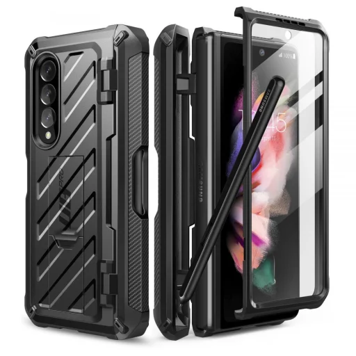 Samsung Galaxy Z Fold 3 Supcase Unicorn Beetle tok fekete (S Pent nem tartalmaz) - 1