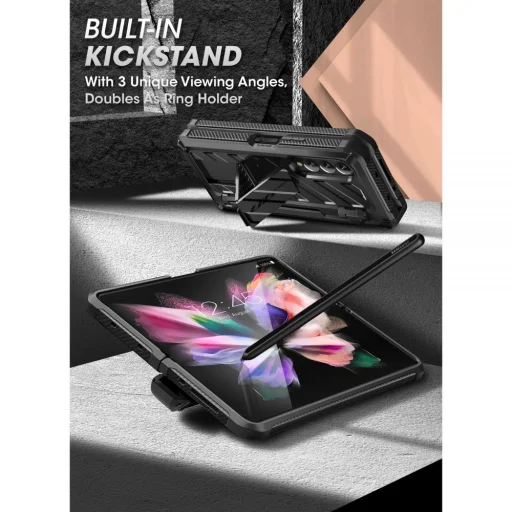 Samsung Galaxy Z Fold 3 Supcase Unicorn Beetle tok fekete (S Pent nem tartalmaz) - 8