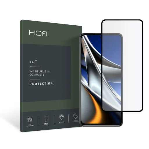 Xiaomi Poco X4 Pro 5G Hofi Glass Pro+ Hybrid temperált üvegfólia fekete - 1