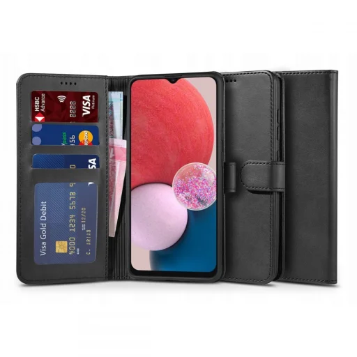 Samsung Galaxy A13 4G Tech-Protect Wallet fliptok fekete - 1