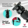 Jackal TL-184A lámpatartó állvány, tripod (Spigot, 1/4'', 3/8'') thumbnail