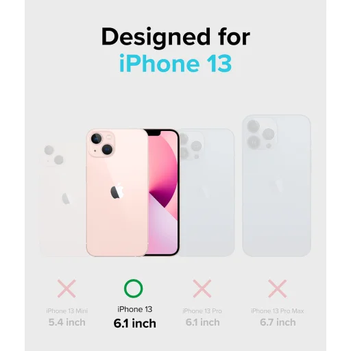 iPhone 13 Ringke Fusion Card tok kártyatartóval átlátszó - 2