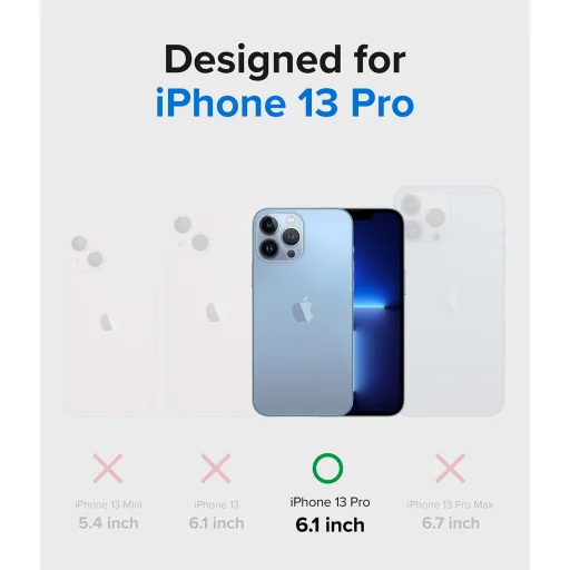iPhone 13 Pro Ringke Fusion Card tok kártyatartóval átlátszó - 8