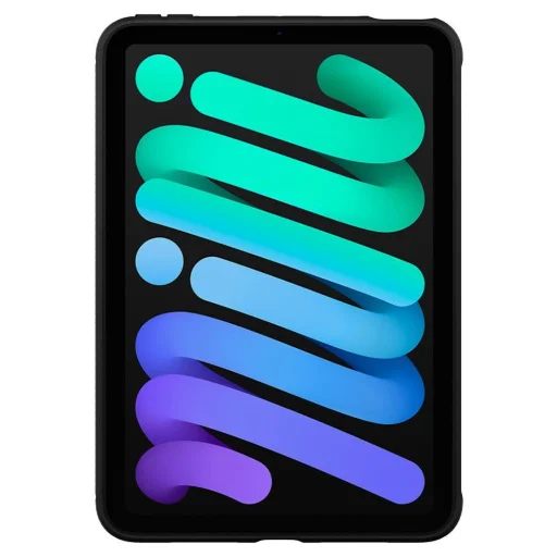 iPad Mini 6 2021 Spigen Rugged Armor tok matt fekete - 6