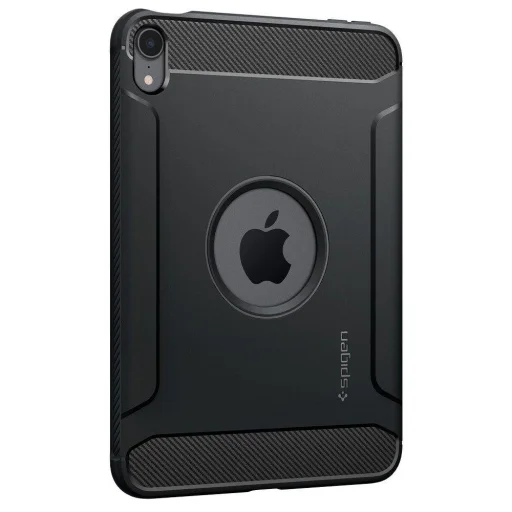 iPad Mini 6 2021 Spigen Rugged Armor tok matt fekete - 5