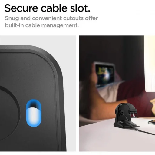 Garmin Spigen S390 Stand töltő állvány fekete - 9